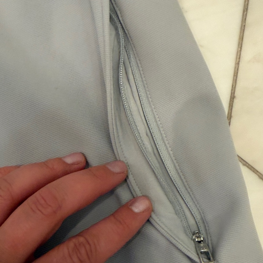 lululemon athletica Light Gray Full-Zip Jacket - Picture 4 of 7